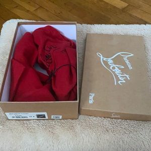 Christian Louboutin 37.5 Decollete 554 70 Patent